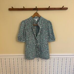 BRAND NEW WOT Popsugar Floral Blouse Top
